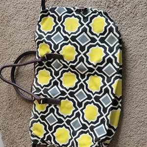 Lulu Dharma weekend tote bag